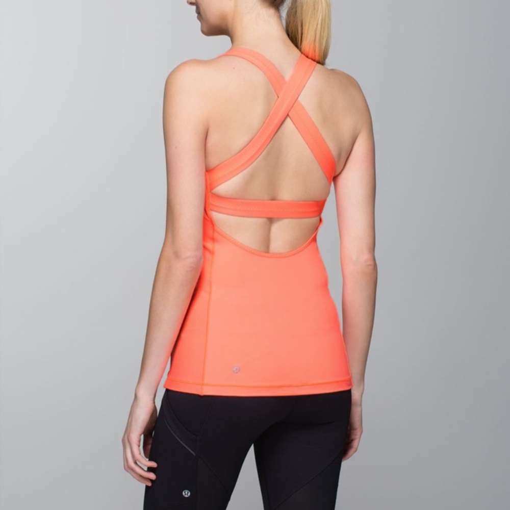 Lululemon open back tank